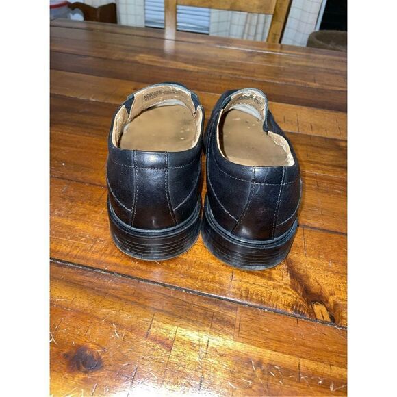 Rockport Men’s Black Leather Slip-on Loafers Size 10.5 - Picture 5 of 8